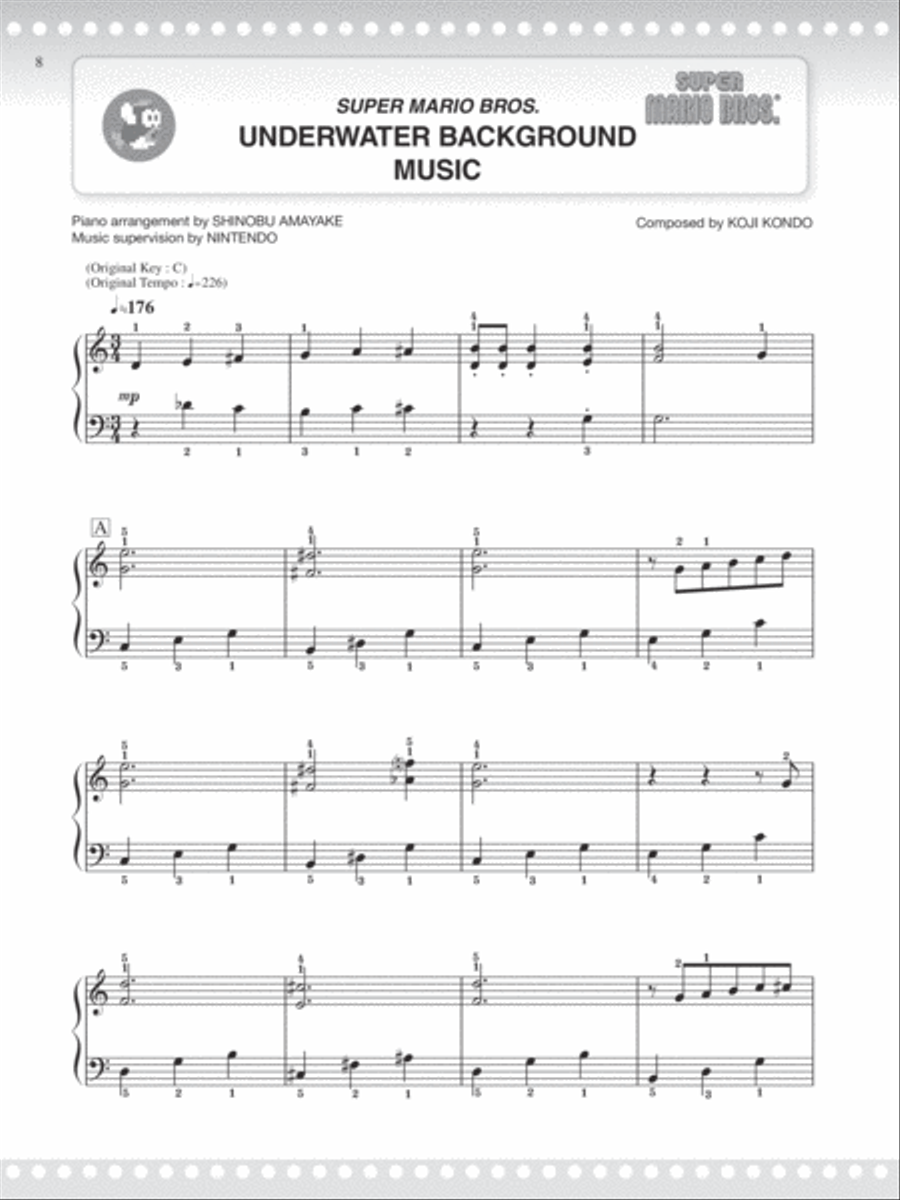Super Mario for Piano Easy Piano scores gallery preview page 5
