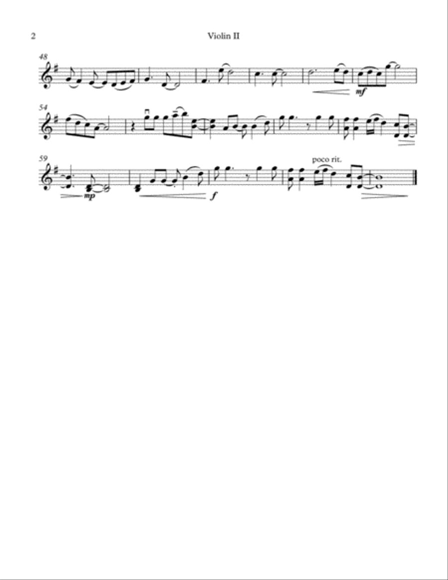 Wonderful Tonight String Quartet scores gallery preview page 4