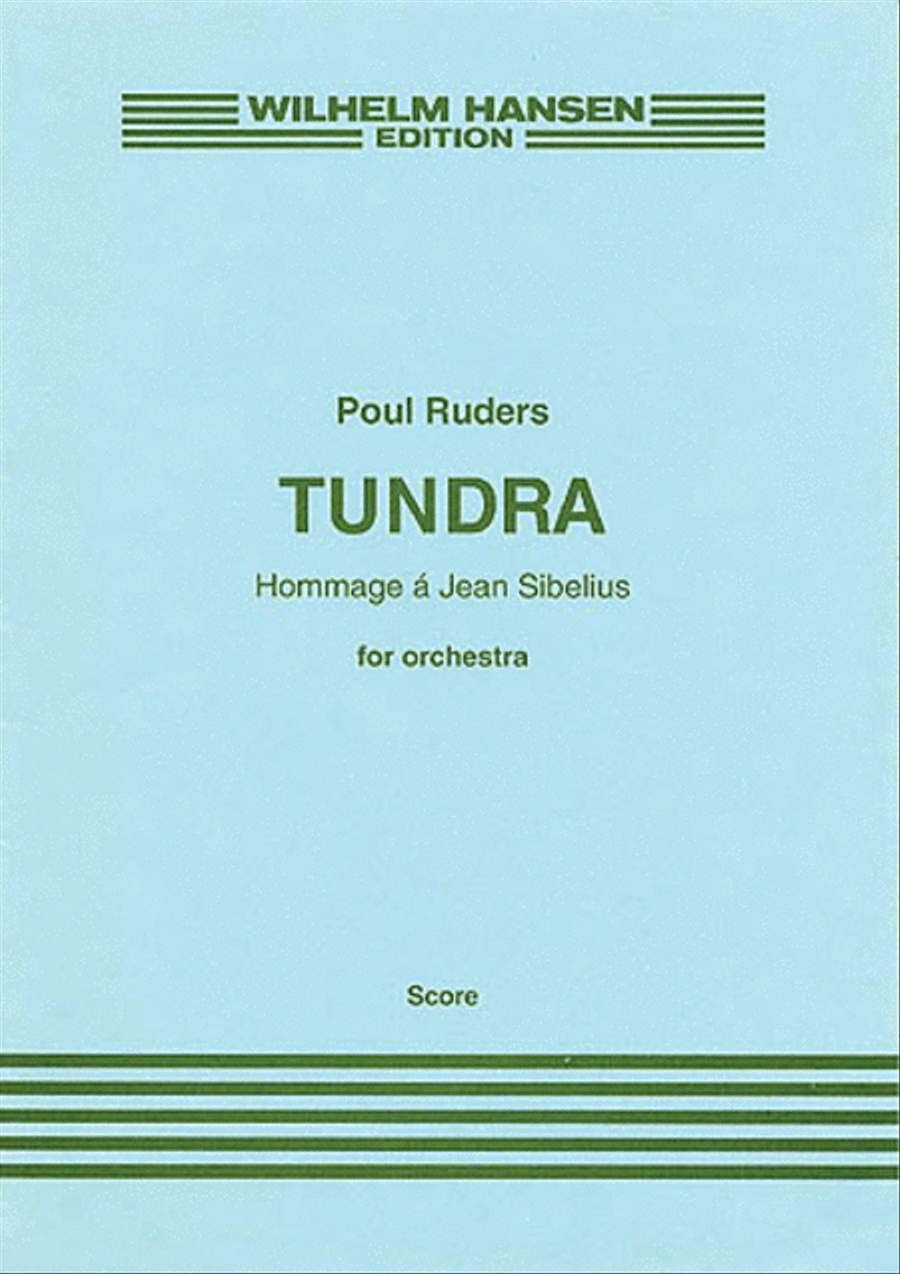 Poul Ruders: Tundra (Score) Orchestra scores gallery preview page 1