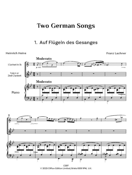 Two German Songs