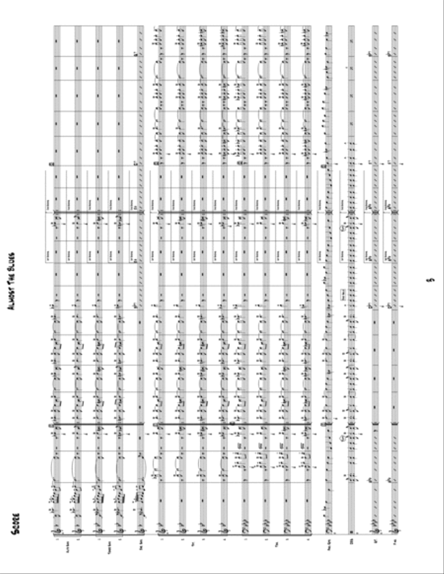 Almost The Blues Jazz Ensemble scores gallery preview page 3
