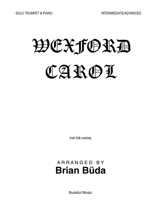 Book cover for Wexford Carol - Trumpet solo