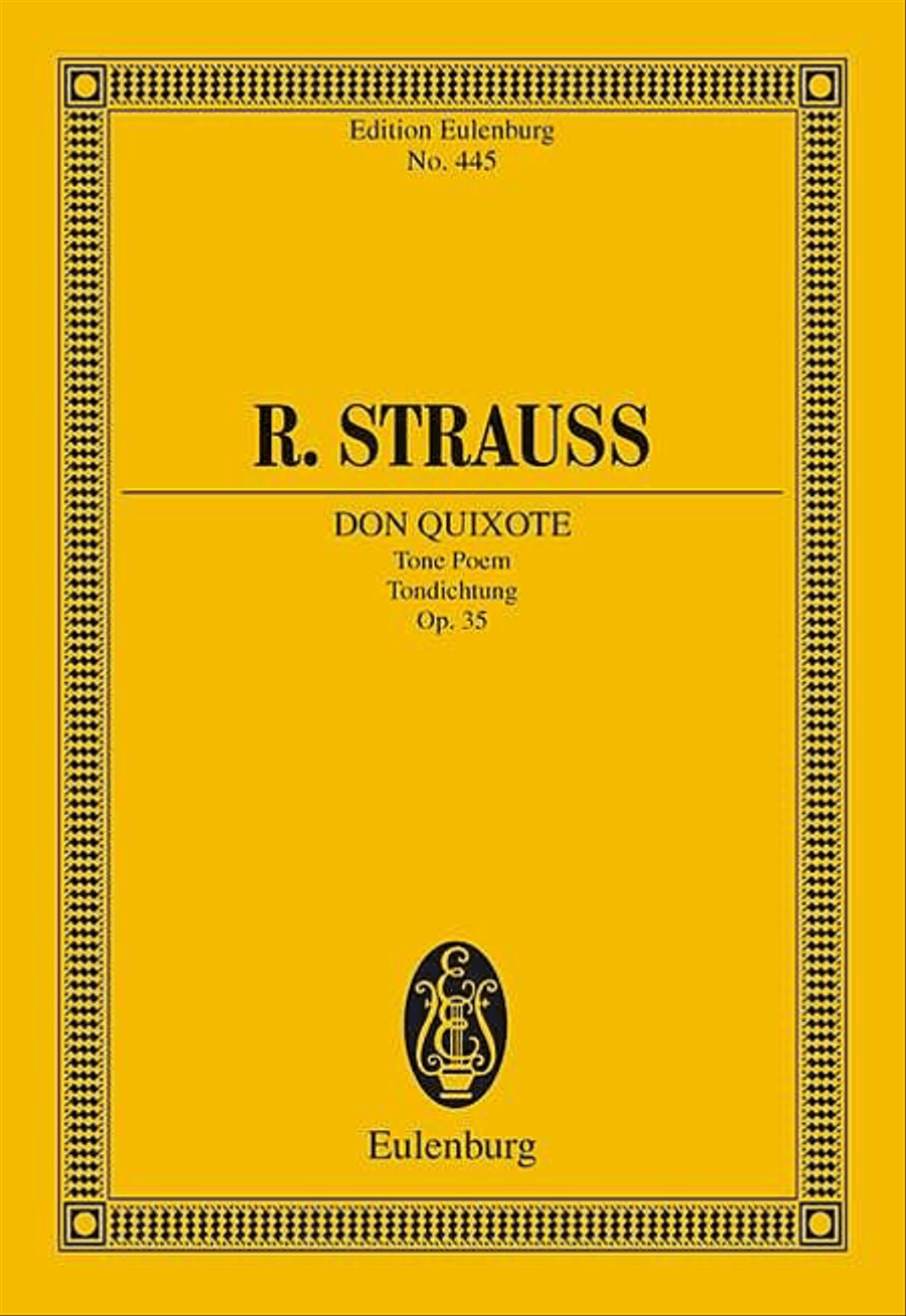 Don Quixote, Op. 35 Orchestra scores gallery preview page 1