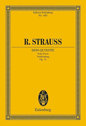 Book cover for Don Quixote, Op. 35