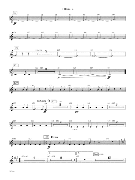 Symphony No. 9 (2nd Movement): 1st F Horn
