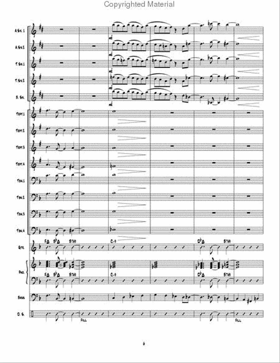 Nerve Damage Jazz Ensemble scores gallery preview page 7
