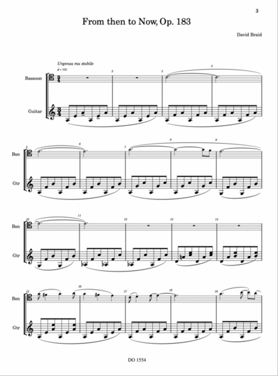 Five Duos for the Curious Bassoon scores gallery preview page 2