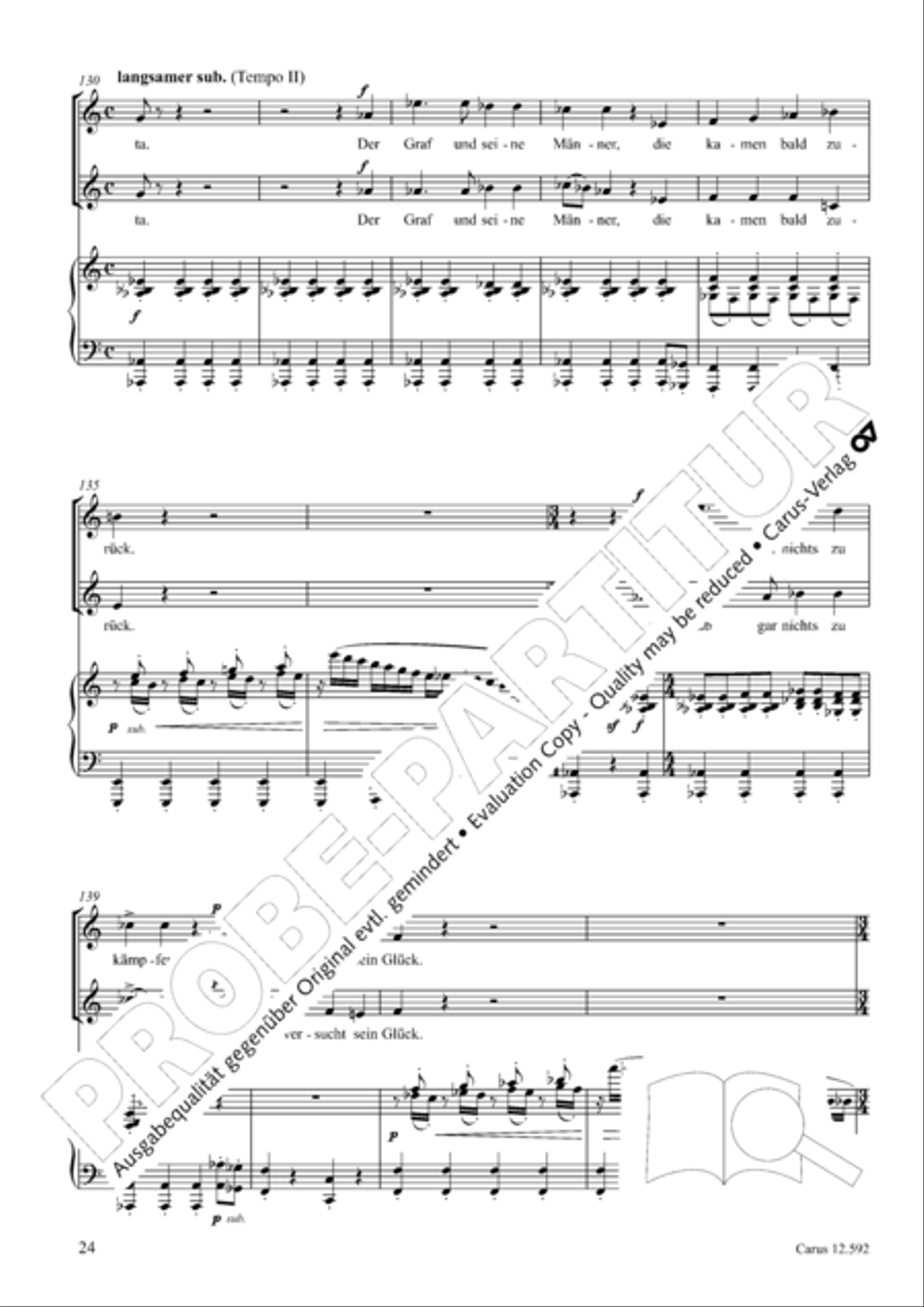 Eulenspiegeleien op. 146. Drei Eulenspiegelszenen Collection / Songbook scores gallery preview page 25