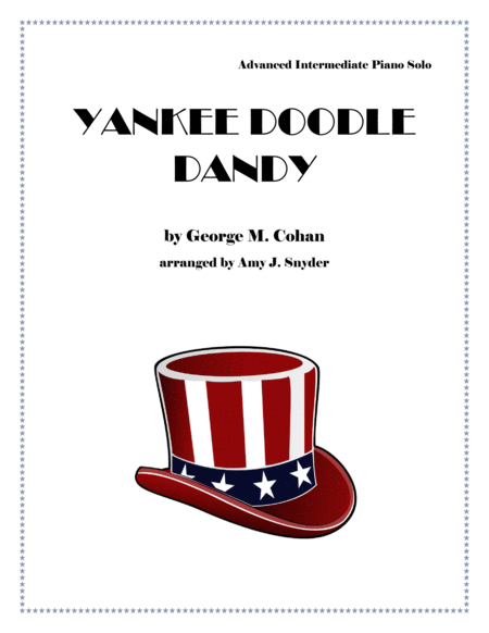 Yankee Doodle Dandy, piano solo image number null