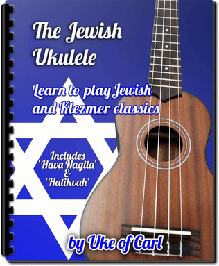 Book cover for The Jewish Ukulele - 10 Traditional Pieces