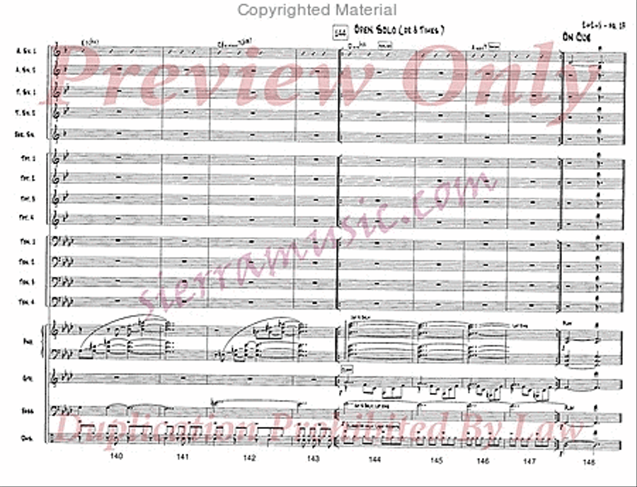 2+2=5 Jazz Ensemble scores gallery preview page 20