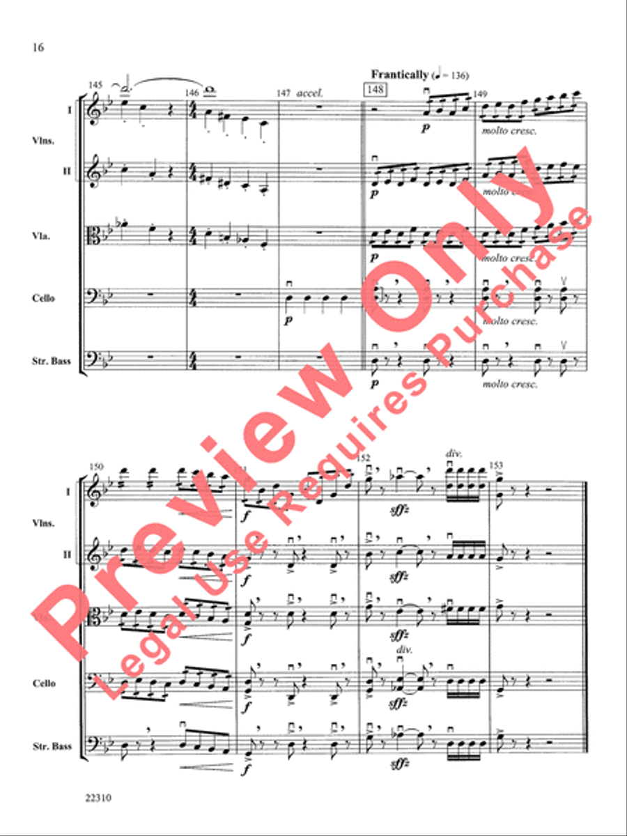 Incantations Incantations String Orchestra scores gallery preview page 17