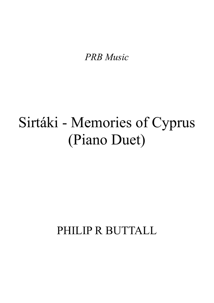 Sirtaki (Memories of Cyprus) (Piano Duet - Four Hands) Piano Duet scores gallery preview page 1