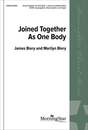 Joined Together As One Body (Choral Score)