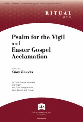 Book cover for Psalm for the Vigil and Easter Gospel Acclamation - Full Score and Parts
