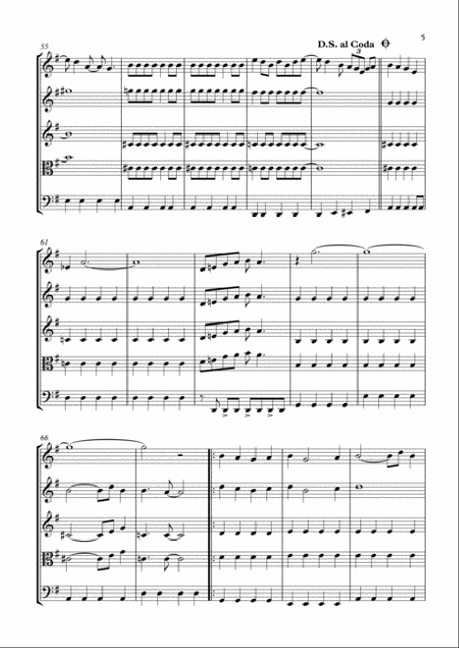 All I Want For Christmas Is You All I Want For Christmas Is You String Quartet scores gallery preview page 5
