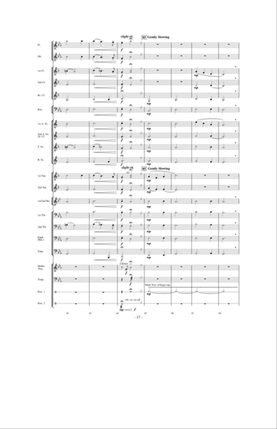 Clark County Celebration Clark County Celebration Concert Band scores gallery preview page 16