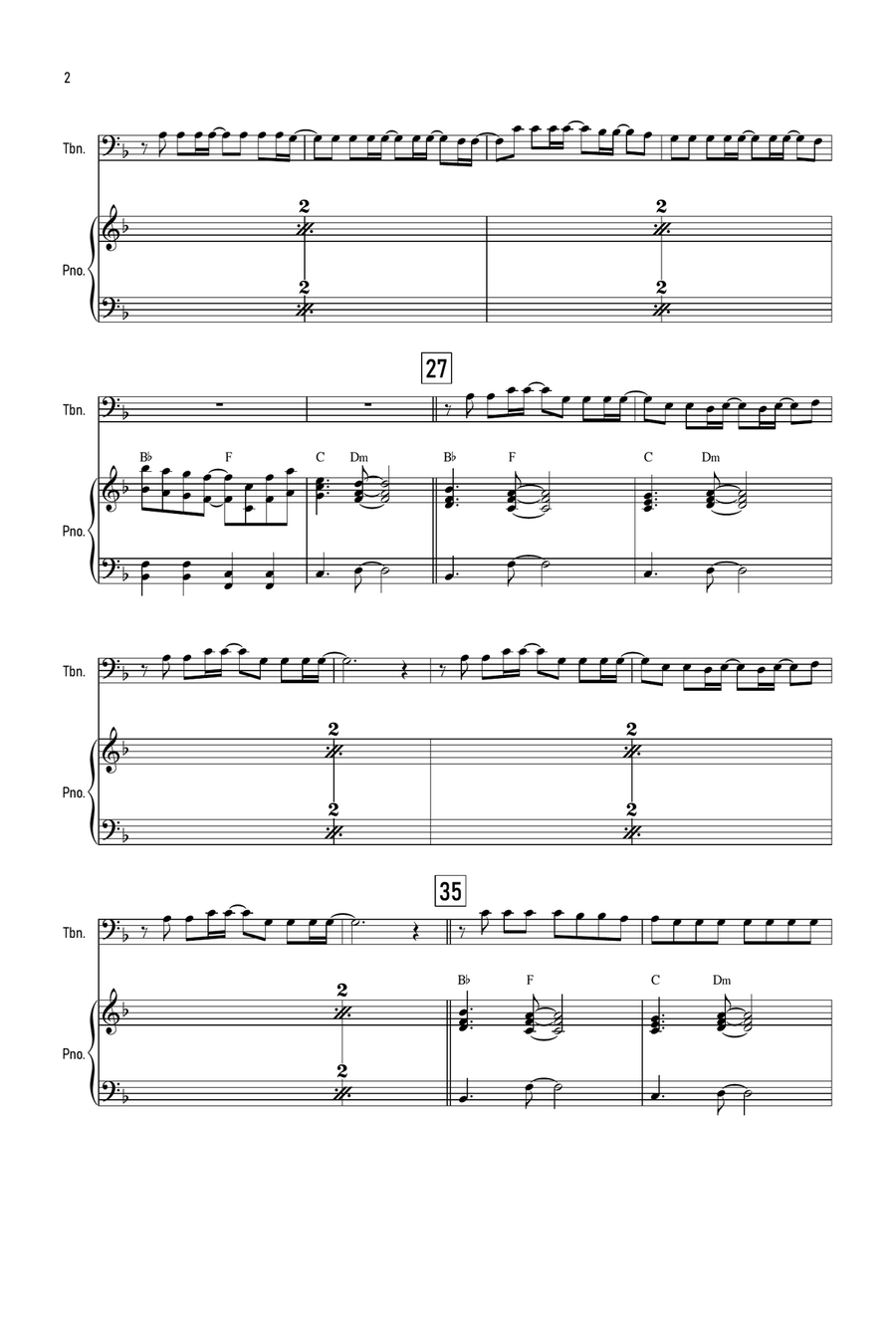 Anti-hero Piano scores gallery preview page 2