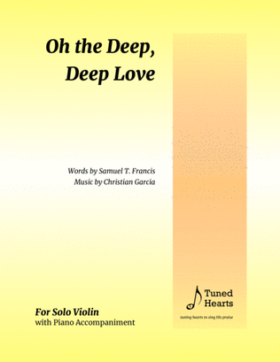 Book cover for Oh the Deep, Deep Love of Jesus