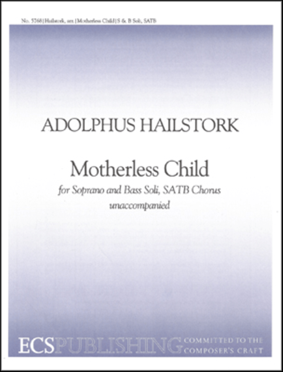 Motherless Child 4-Part scores gallery preview page 1