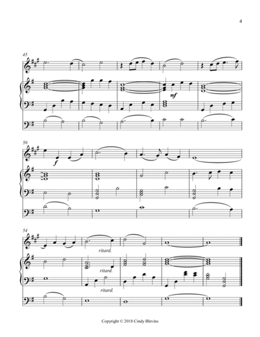 How Great Thou Art, for Harp, Clarinet and Cello image number null