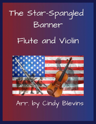 Book cover for The Star-Spangled Banner, Flute and Violin Duet