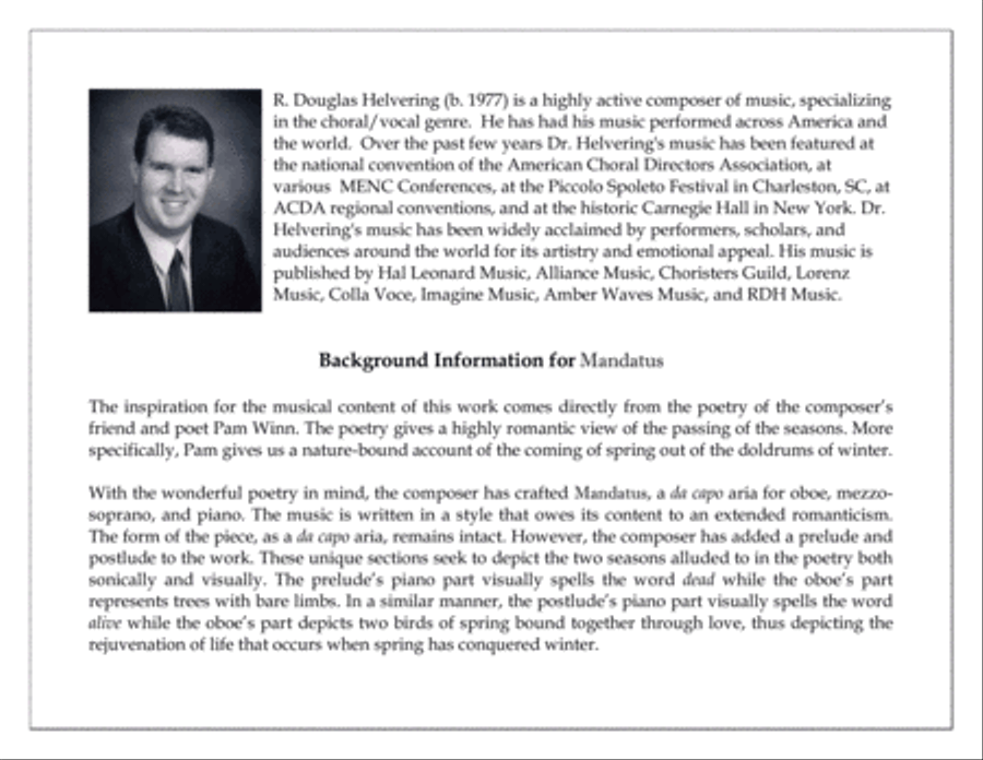 Mandatus Mezzo-Soprano Voice scores gallery preview page 2