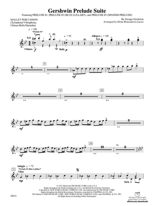 Gershwin Prelude Suite: Mallets