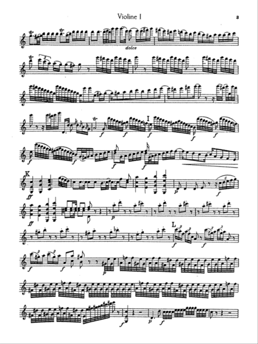 Boccherini: Second Quintet in C Major, for Two Violins, Viola, Cello and Guitar Viola scores gallery preview page 3