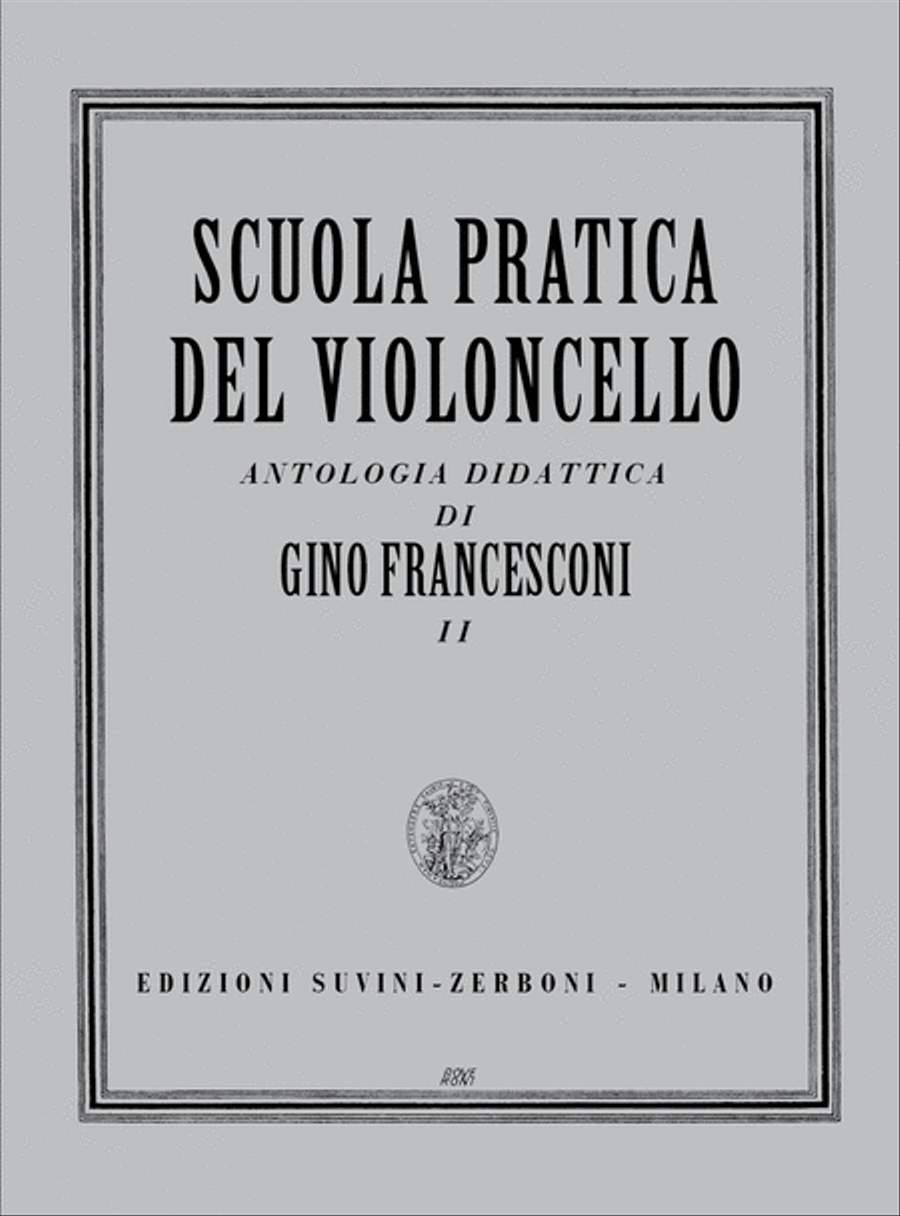 Scuola Pratica Del Violoncello Cello scores gallery preview page 1