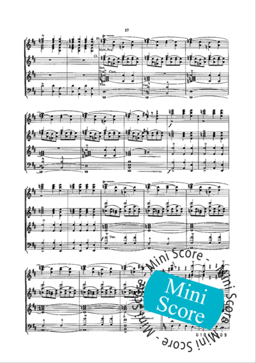 La Grande Paque Russe Concert Band scores gallery preview page 19