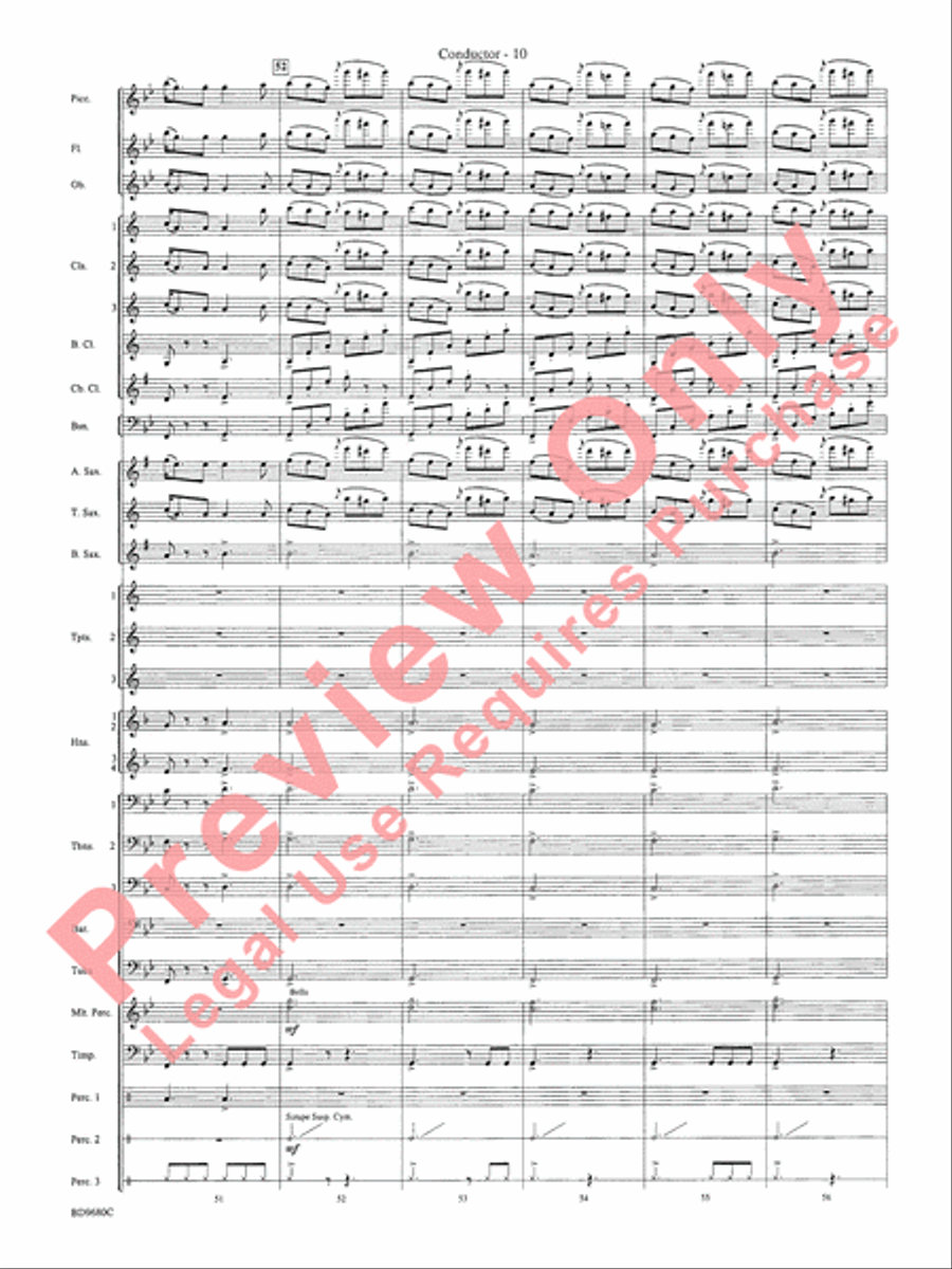 Ireland: Of Legend and Lore Concert Band scores gallery preview page 15