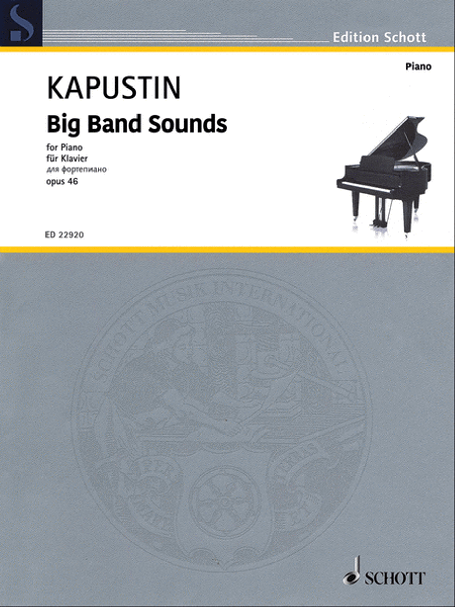 Big Band Sounds Big Band Sounds Piano Solo scores gallery preview page 1
