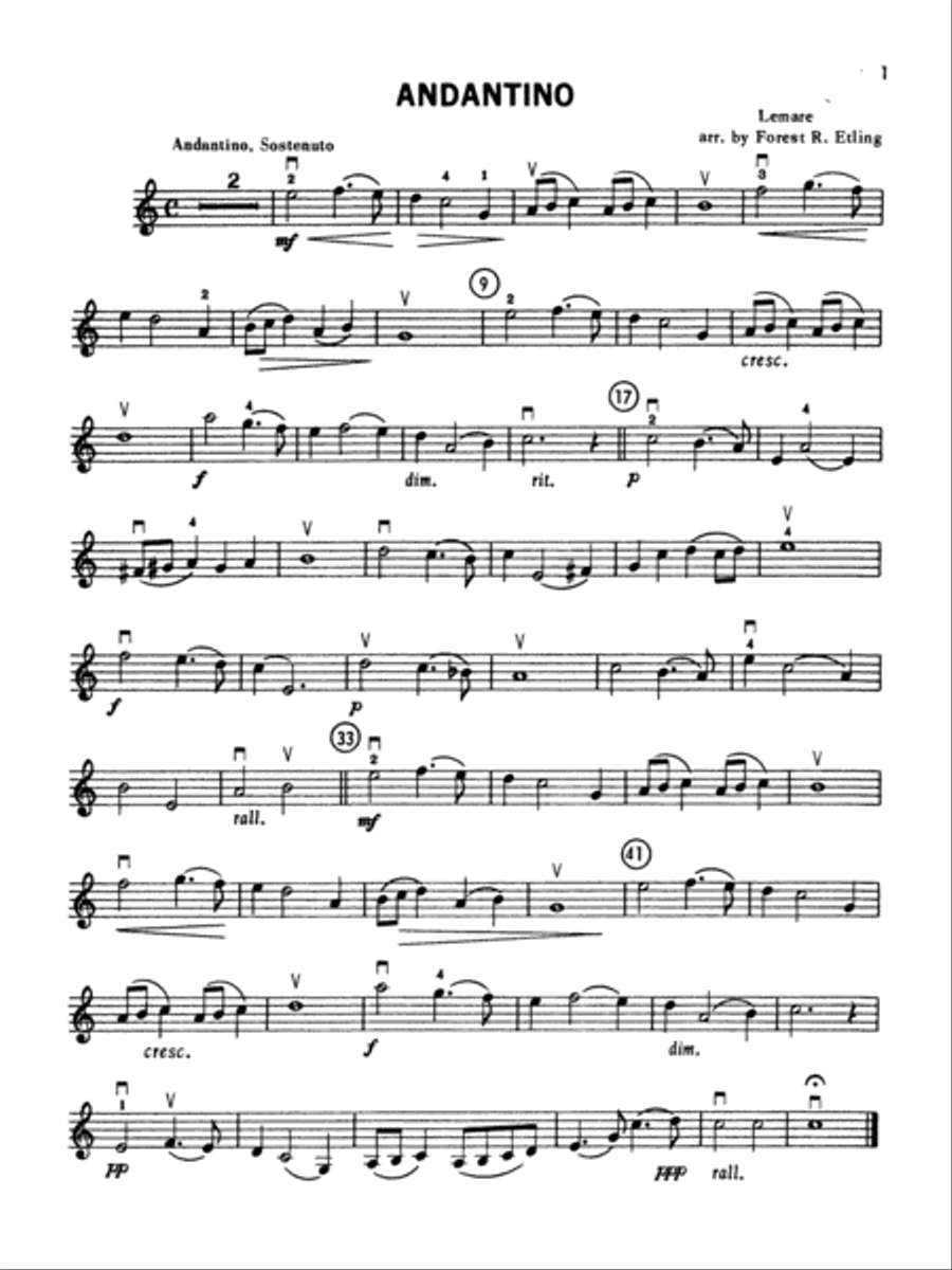 Solo Time for Strings, Book 4 Chamber Orchestra scores gallery preview page 3
