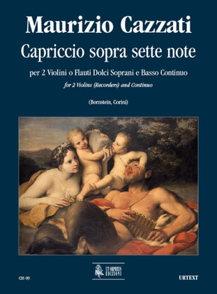Capriccio sopra sette note for 2 Violins (2 Descant Recorders) and Continuo