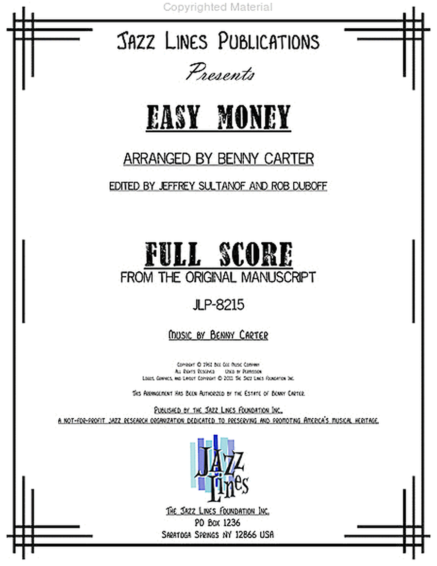 Easy Money image number null
