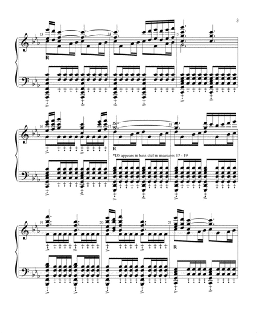 Game Of Thrones Handbell Choir scores gallery preview page 3