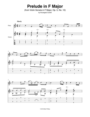 Prelude in F Major (from Violin Sonata in F Major, Op. 5, No. 10)