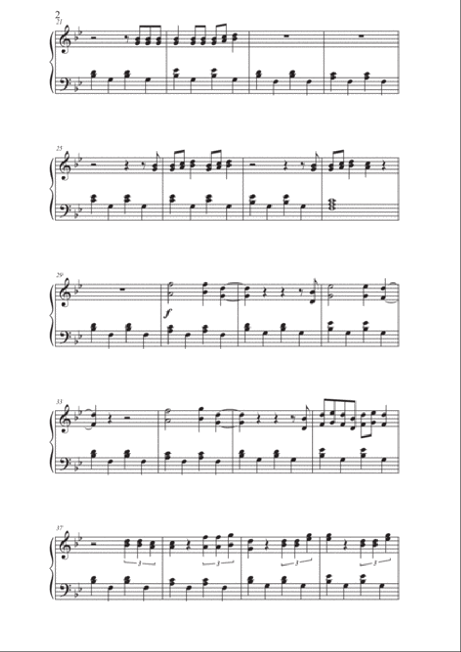 Avant Toi Piano Solo scores gallery preview page 2