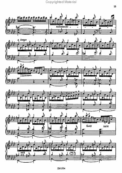 Concert Etudes (3) for Harp