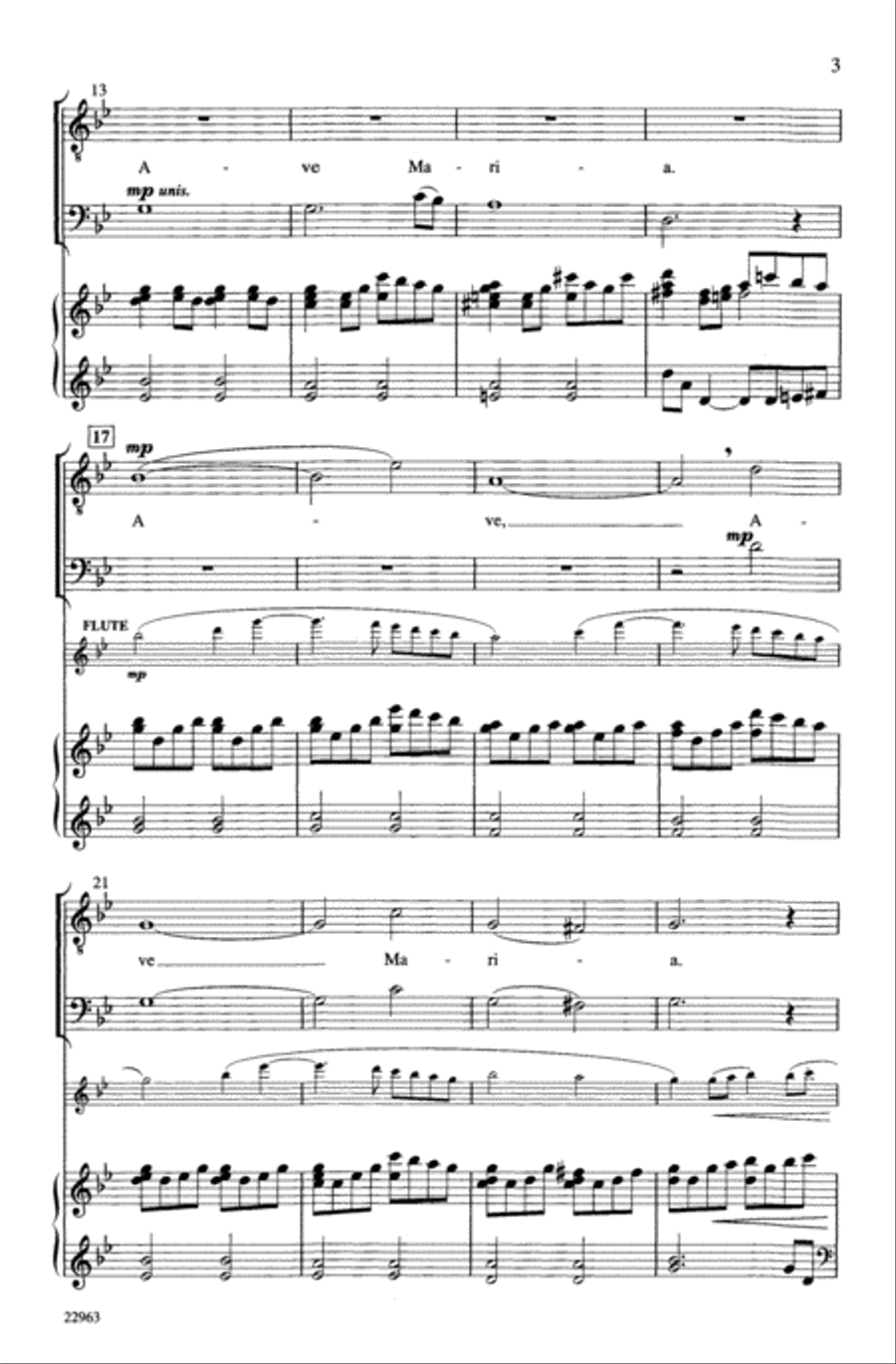 Ave Maria Choir scores gallery preview page 2