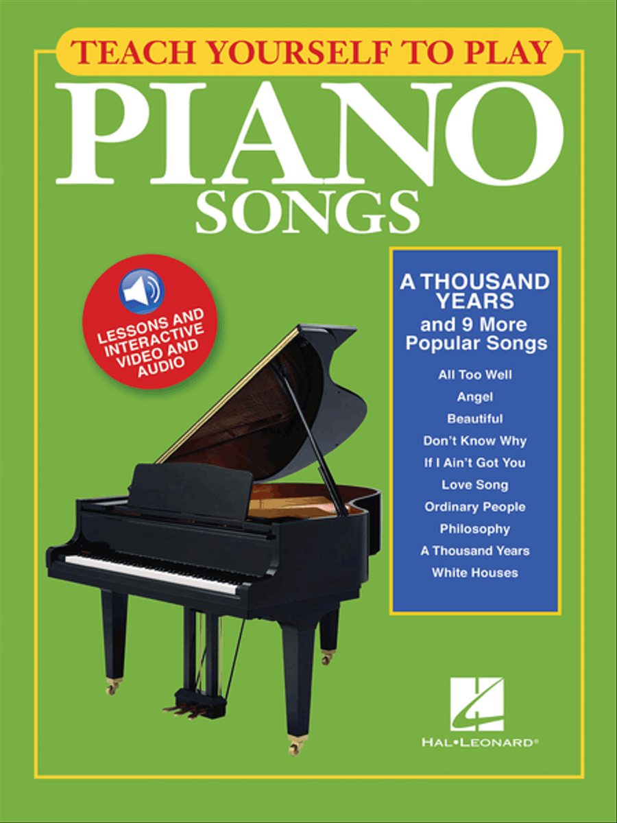 Teach Yourself to Play Piano Songs: "A Thousand Years" & 9 More Popular Songs