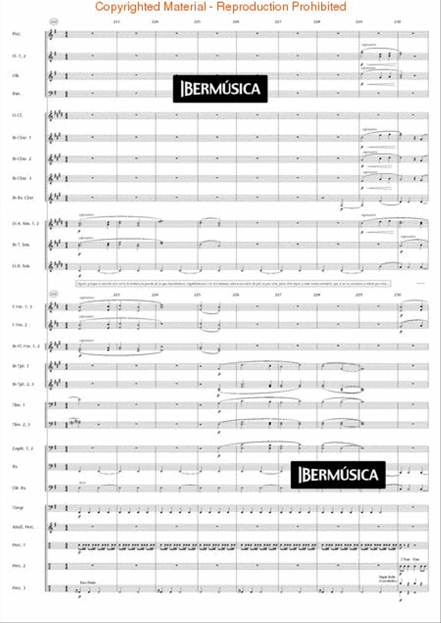 El Quijote El Quijote Concert Band scores gallery preview page 28