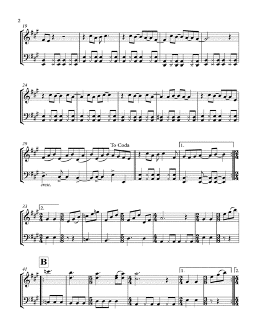 Here Comes The Sun String Duet scores gallery preview page 3
