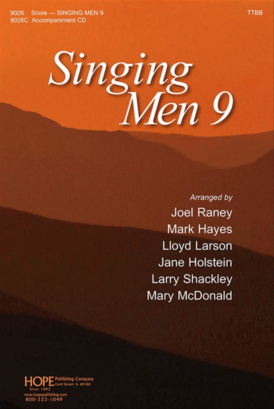 Singing Men 9 TTBB scores gallery preview page 1