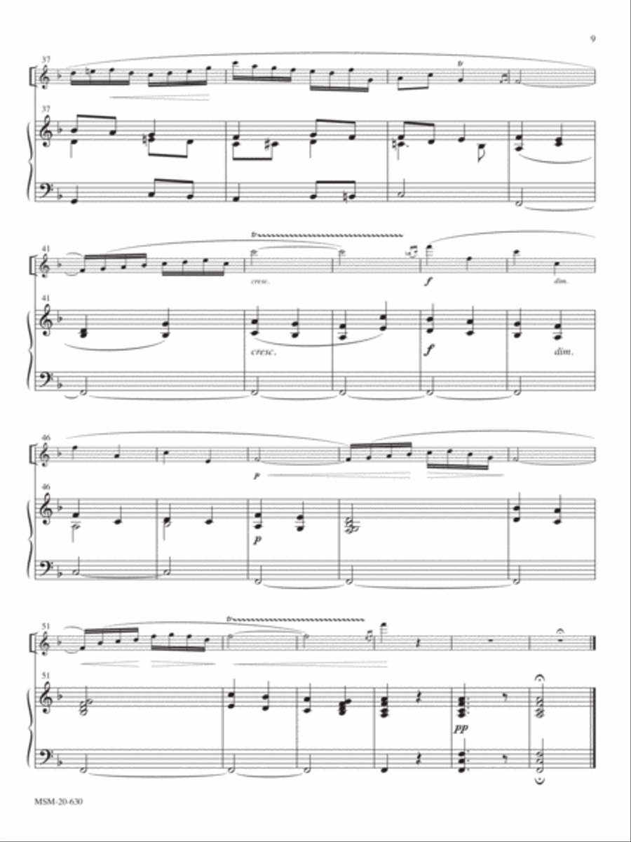 Arioso in the Ancient Style Organ scores gallery preview page 3