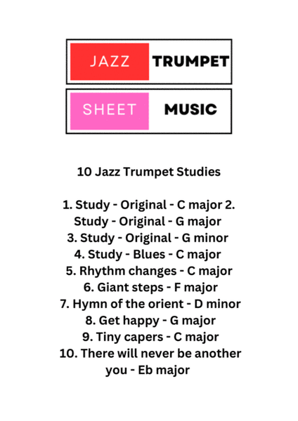 10 Jazz Trumpet Studies image number null