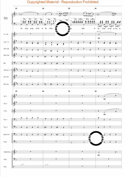 Classical Suite for Piano and Concert Band image number null