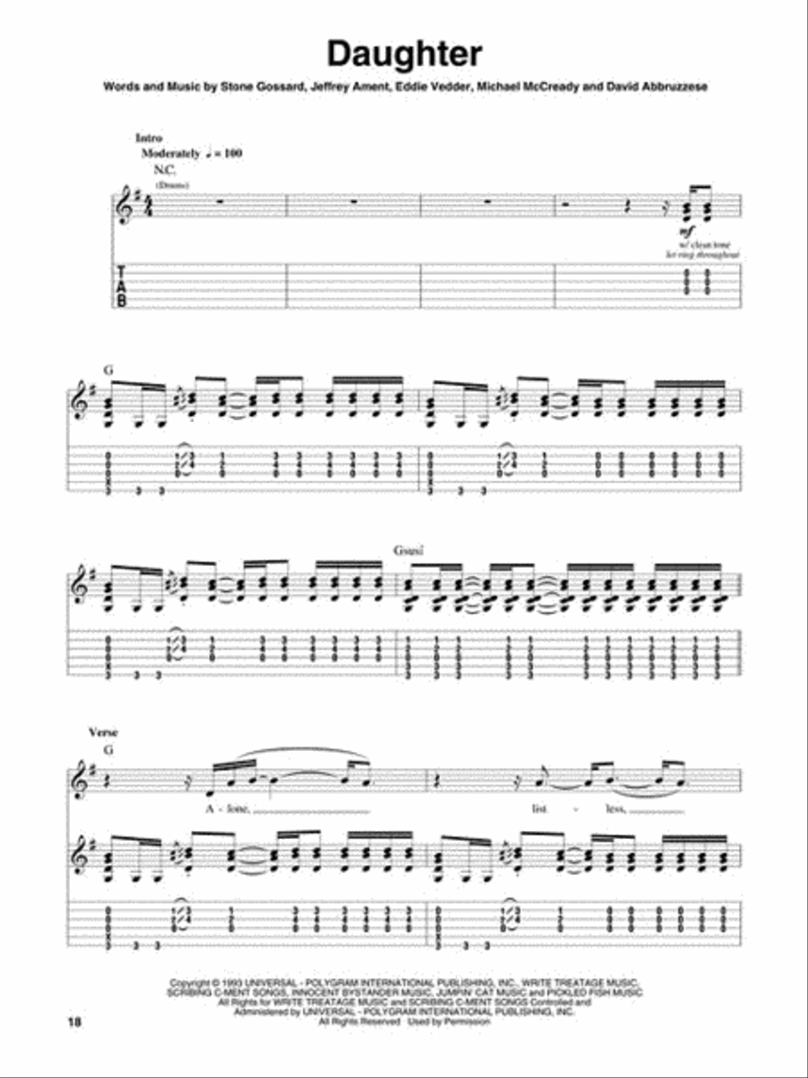 Acoustic '90s Acoustic Guitar scores gallery preview page 5