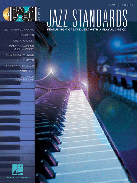 Jazz Standards (Piano Duet Play-Along Volume 30)